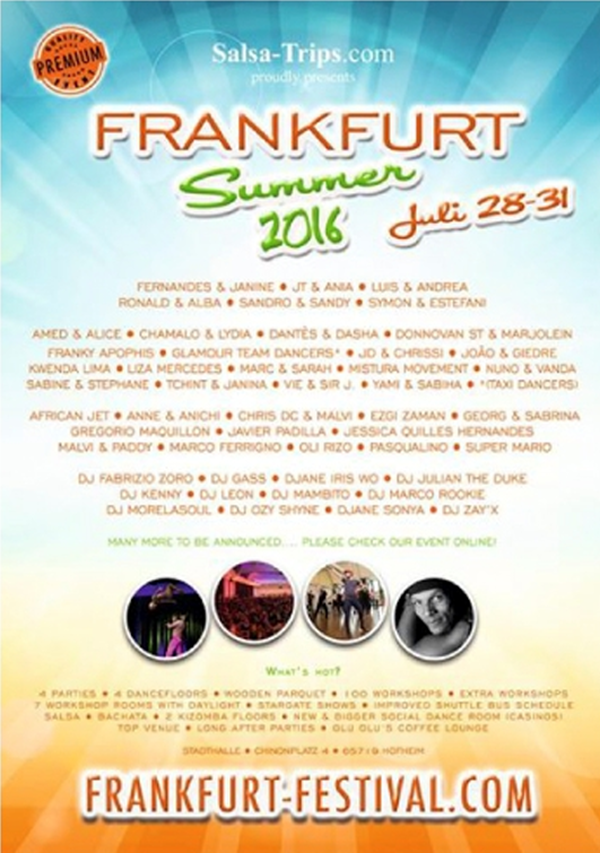 Frankfurt Summer Festival 2016 – July 28th – 31st