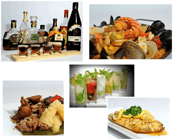 Guantanamera - cuban - drinks and food
