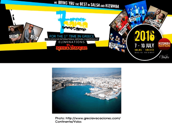 7th Greek Salsa Bootcamp – July th – 10 th