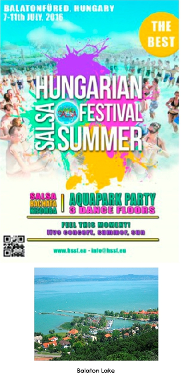 Hungarian Summer Salsa Festival – July 7th – 11th