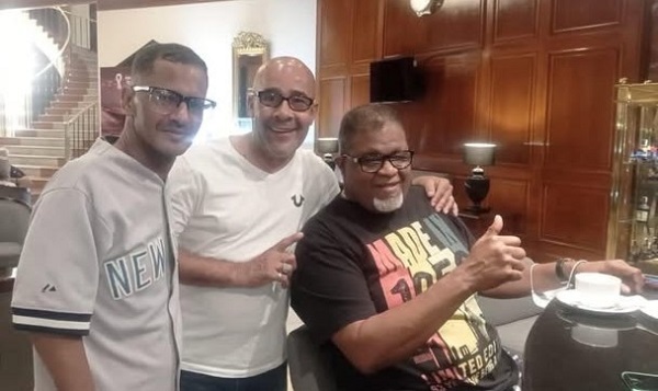 Dj. Augusto Felibertt, Luisito Carrion y Don Perignon